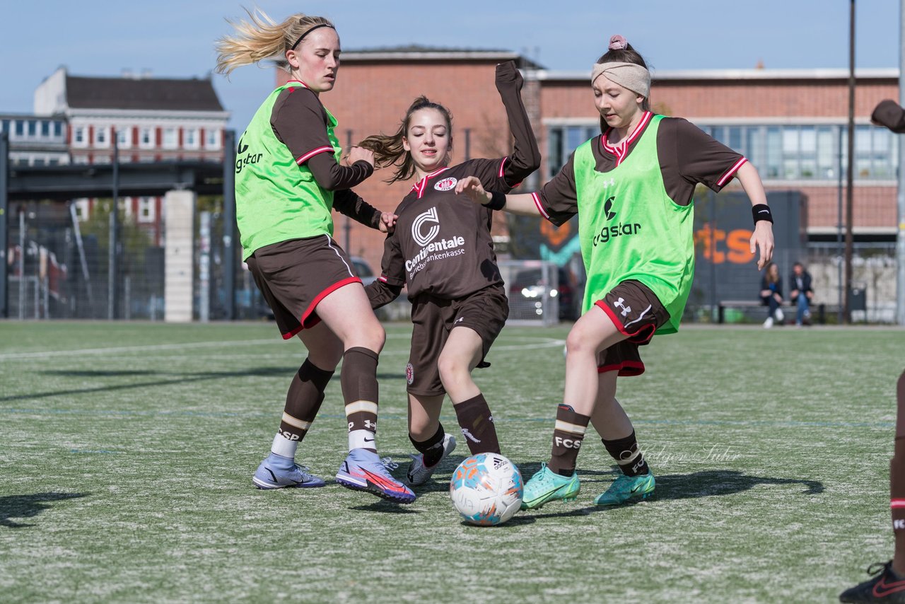 Bild 94 - wBJ St. Pauli - Walddoerfer : Ergebnis: 1:11